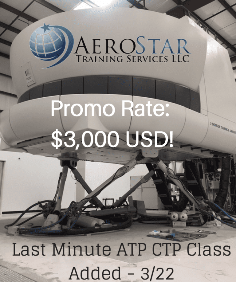 ATP CTP Airline Pilot Training Located in Kissimmee, FL with courses