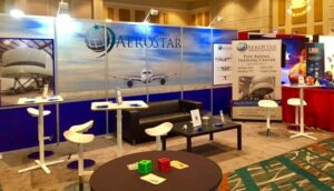 Aerostar booth at the WATS conference